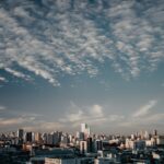 City Architecture - Scenic aerial view of Curitiba's modern skyline  #10144829