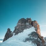 Mountain Landscapes - Capture of a stunning snow-covered mountain peak #20042218