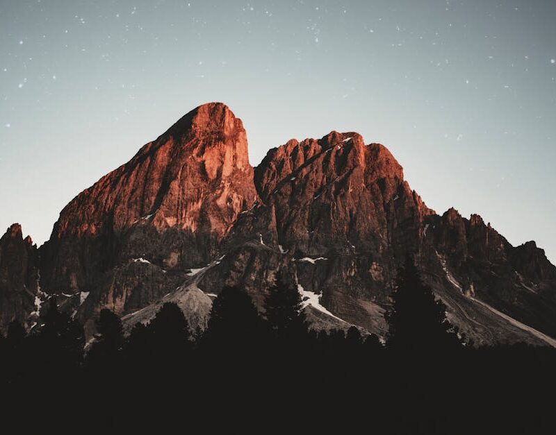 Mountain Landscapes - A stunning mountain landscape at twilight with a #28217962