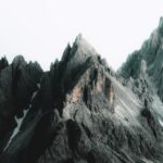 Mountain Landscapes - Stunning day view of the jagged Dolomites mounta #28701196