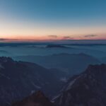 Mountain Landscapes - Stunning aerial view of misty mountains at twili #552784