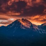 Mountain Landscapes - Breathtaking view of mountain range covered with #7999058